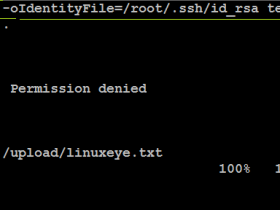 Linux下sftp配置之密钥方式登录